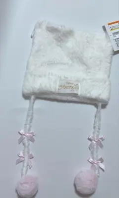 【新品】disney☆ディズニー☆マリーちゃんポンポン付きニット帽ファンキャップ