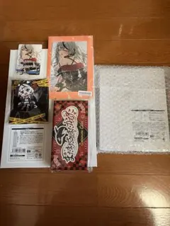 新品未使用　ポストカード　ホロカ付き　沙花叉クロヱ 活動3周年記念フルセット