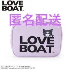 サンリオ　クロミ　ラブボートLOVEBOAT ポーチ　紫　パープル　　。のサムネイル