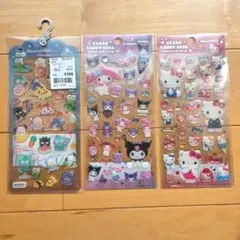 サンリオキャラクター クリアキャンディシール ドロップジュエリーシール
