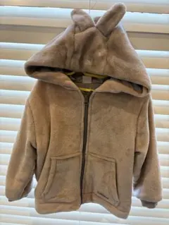 プティマイン ミッフィー フリースパーカー 110cm