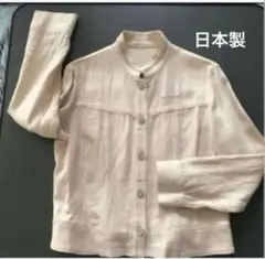 レディース　ジャケット　春　　日本製　麻ジャケット 日本製
