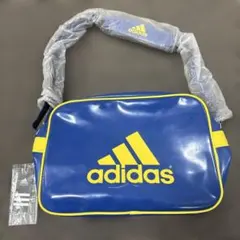アディダス　青　ショルダーバッグ　タグ付き
