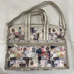 【美品】LeSportsac日本限定30th ボストン ポーチ付 2way