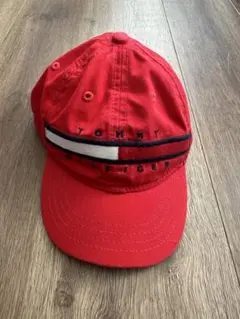 トミーヒルフィガー 赤 キャップ 帽子　子供用　TOMMY HILFIGERのサムネイル