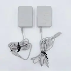 3DS 3DSLL 2DS DSi 純正ACアダプター 本体 充電器 2個セット