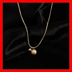 ネックレス レディース ゴールド ネックチェーン 球 玉 上品