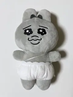 おぱんちゅうさぎ モノクロ グレー 灰色のサムネイル