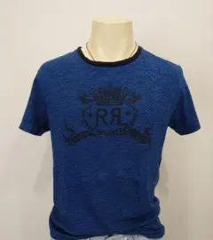 新品未使用　RRL Tシャツ　XLサイズ RRL - 90S RRL 三ツ星タグ USA製 高級トラックプリントコットンT