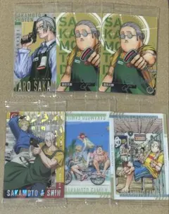 SAKAMOTODAYS サカモトデイズ ウエハース 坂本太郎 集合 箔押し