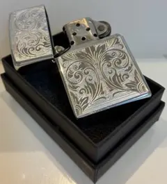 1996年＆1987年 ZIPPO ベネチアン セット 両面彫刻 ヴィンテージ 