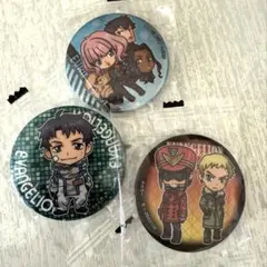 【新品】エヴァンゲリオン 缶バッジ 3個セット