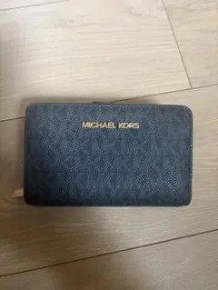 MICHAEL KORS ブラック 二つ折り財布