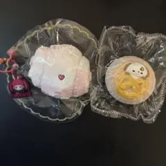 taonini 　ププランド　スクイーズ　2点セット　キラキラ　ロールパン　犬