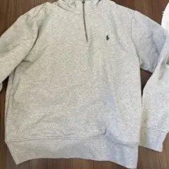 Polo Ralph Lauren（ポロラルフローレン）グレー ハーフジップ