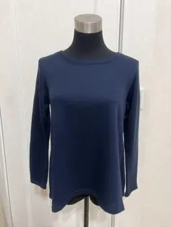 バックストライプデザイン/長袖カットソー