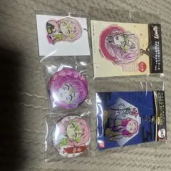 鬼滅の刃 アクリルキーホルダー 缶バッチ 甘露寺蜜璃