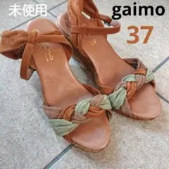 Gaimo ガイモ ウェッジソール サンダル エスパドリーユ 幅広 37のサムネイル