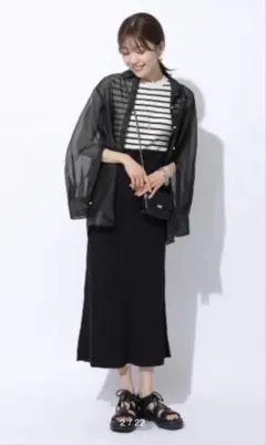 Apuweiser-riche シャツｓｅｔマーメイドワンピース