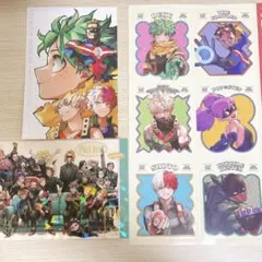 ジャンプGIGA Spring 僕のヒーローアカデミア ステッカー　ポストカード