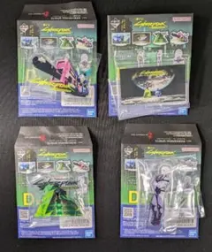 一番くじ　サイバーパンク エッジランナーズ　 D賞　アクリルスタンド4点