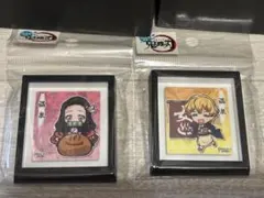 鬼滅の刃☆マグネット2個セット☆ねず子善逸☆温泉地限定グッズ☆