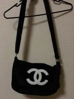 CHANEL シャネル ノベルティ パイル ショルダーバッグ ブラックのサムネイル