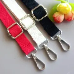 バッグ用 ショルダーストラップ ショルダー紐 単品 帆布 スマホ 肩紐 シルバー