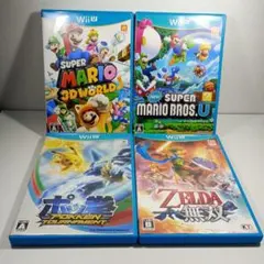 ［Wii U］ ゲームソフト 4本セット