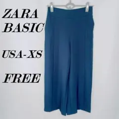しろねこ様専用美品ZARABASICザラベーシックキュロットネイビー【563】