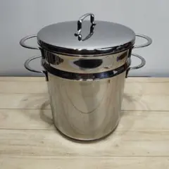 フィスラー Fissler パスタ鍋 蒸し器 ステンレス18-10 コロナル - メルカリ