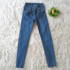 ANAP アナップ　ハイウエスト スキニーデニム ストレッチ　S　カジュアル