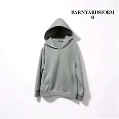 BARNYARDSTORM フード付きジッパーパーカー グレーのサムネイル