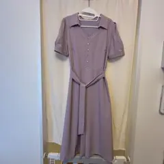 プロポ♡襟付き半袖ワンピースのサムネイル