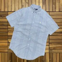 POLO RALPH LAUREN チェック シアサッカー ボタンダウン シャツ