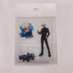 呪術廻戦 領域展開スクエア 懐玉・玉折 熾烈 ステッカー 五条悟