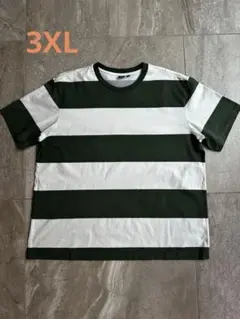 ユニクロ　マリメッココラボ　ボーダーTシャツ　サイズ３XL