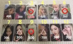 aespa トレカ　まとめ売り