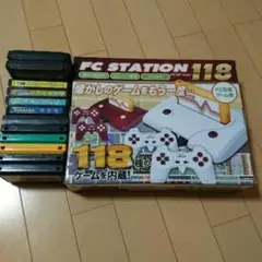 ファミコン互換ゲーム機 ＋ソフト１２本まとめて