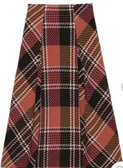 SNIDEL スナイデル ロービングチェックスカート 0サイズ Sサイズ