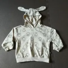 ミッフィー　耳付きトレーナー　長袖　90　p