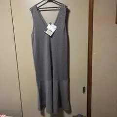 HECTOR'S LONDON チェック柄ノースリーブワンピース