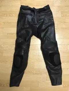 ライダーさん限定　レザーパンツ　新品バンクセンサー付き　40サイズ　5L相当 52 車・バイク・自転車 バンクセンサー付きレザーパンツ 40サイズ