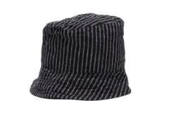 EG - Bucket Hat - Navy/Grey LC Stripe