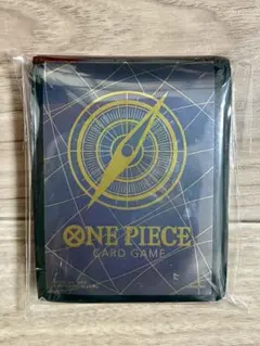 リミテッドカードスリーブ　スタンダードブラックゴールド　ワンピースカードゲーム