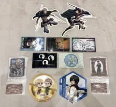 進撃の巨人 一番くじ E賞 F賞 アクリルスタンド G賞 ステッカー コースター