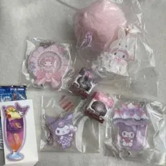 My Melody & Kuromi &ピアノちゃんアクリルキーホルダーセット
