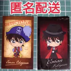 江戸川コナン(オールドスーツver. 海賊ver.)2枚セット★ミニブロマイド
