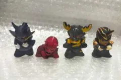 仮面ライダーキッズ　指人形特撮フィギュア　レトロ