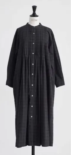 HEAVENLY コットンウールピンタックオープンワンピース